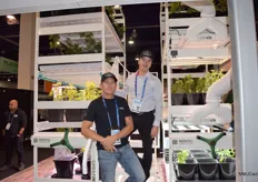 Kevin Biernacki and Pascal Gagnon of Montel brought along their vertical farming solutions.